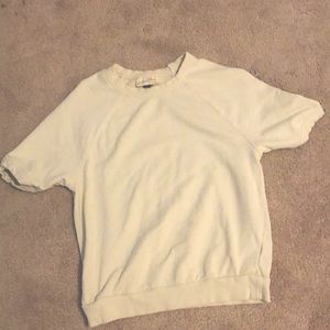 universal thread beige short sleeve t-shirt